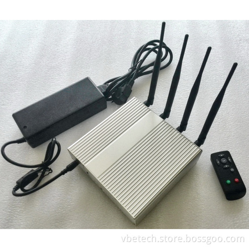 4 Bands Infrared Remote Controlled Mobile Signal Jammer